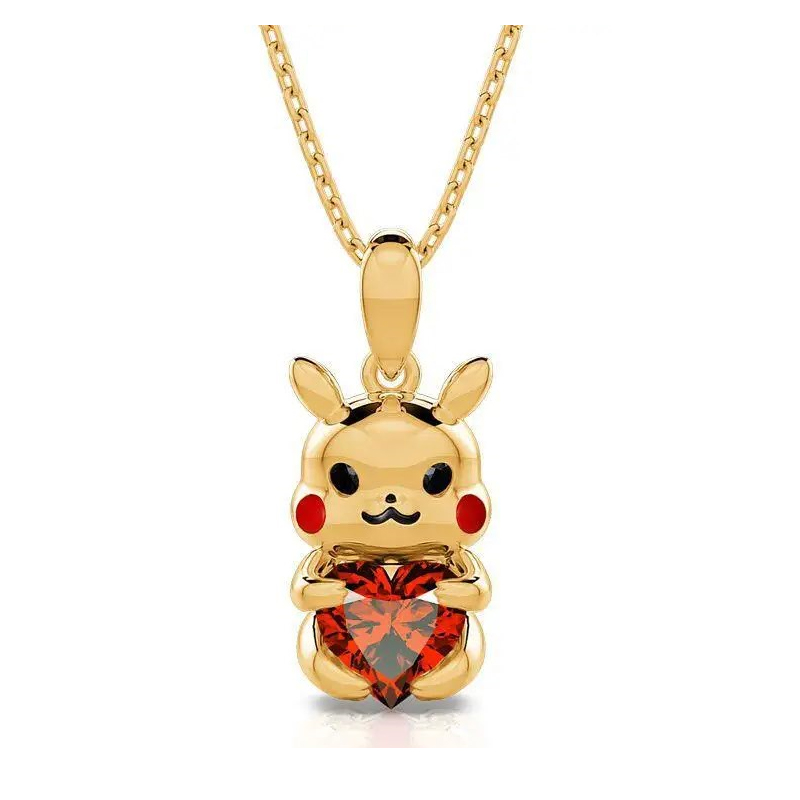 Collas Pikachu con Corazón