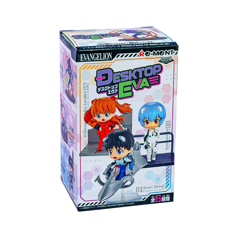 Figura Rei Ayanami Neon Genesis Evangelion Re-ment Desq Desktop Eva