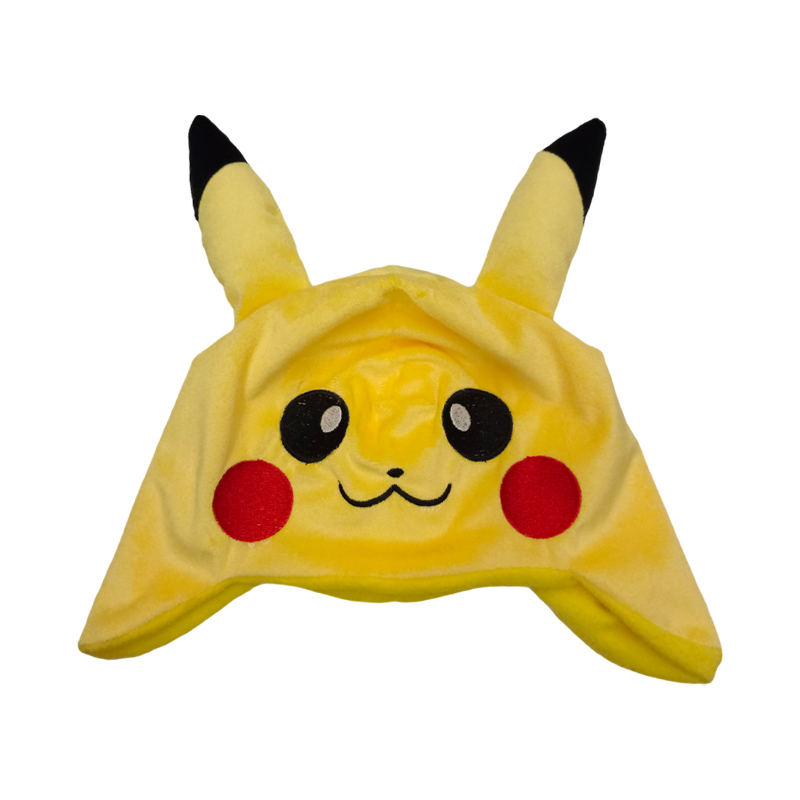 Gorro Pikachu con Orejeras para Niño