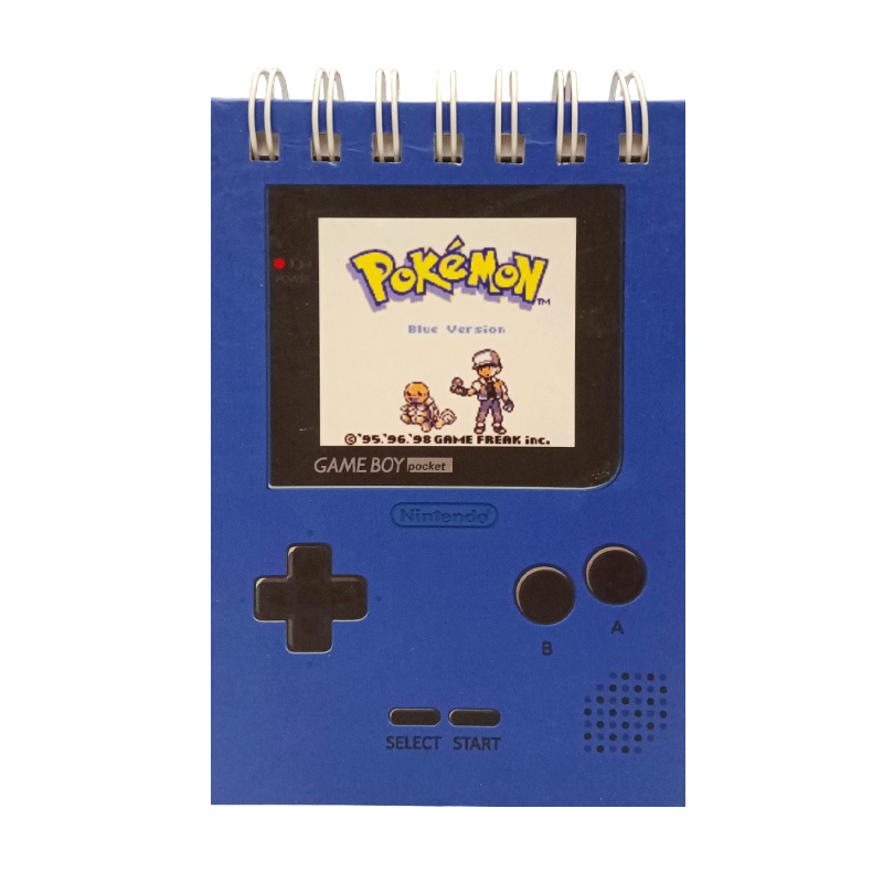 Libreta Game Boy Azul