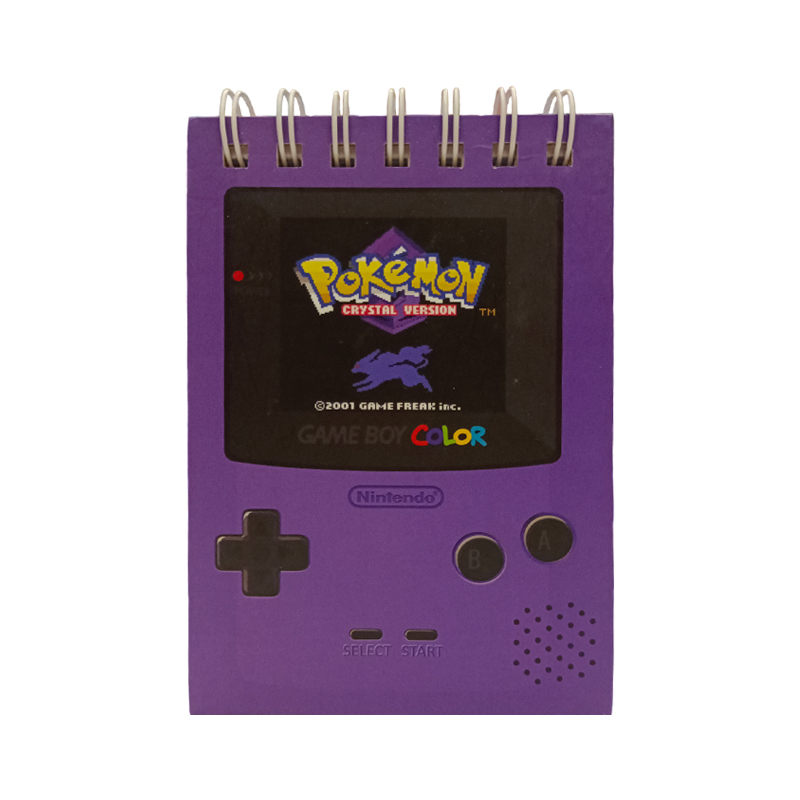 Libreta Game Boy Crystal