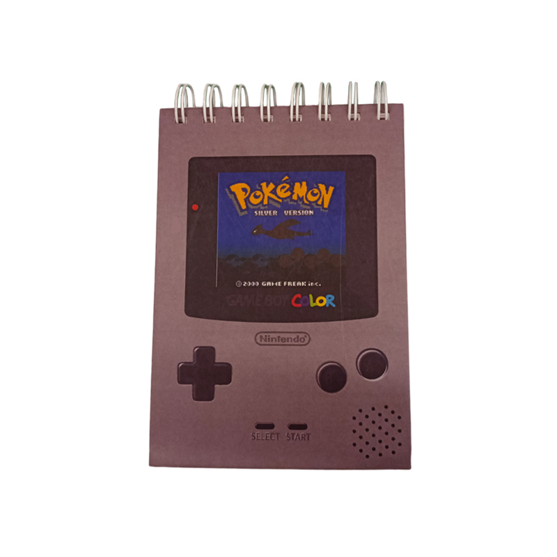 Libreta Game Boy Plata