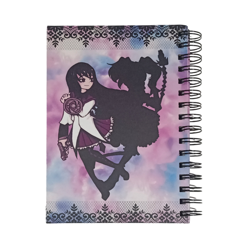 Libreta Madoka Kaname y Homura Akemi Puella Magi Madoka Magica