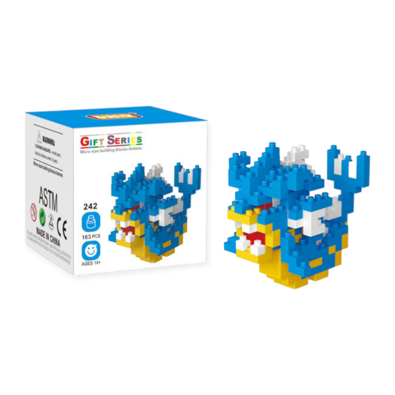 Nanoblock Gyarados (LNO ver.)