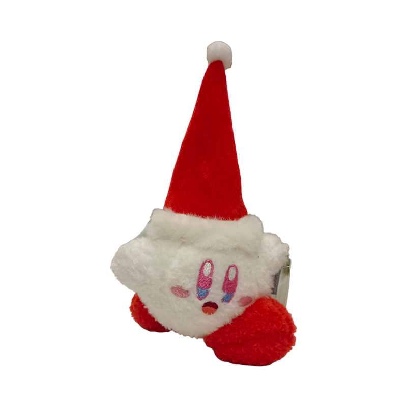 Peluche Colgante Kirby Navideño