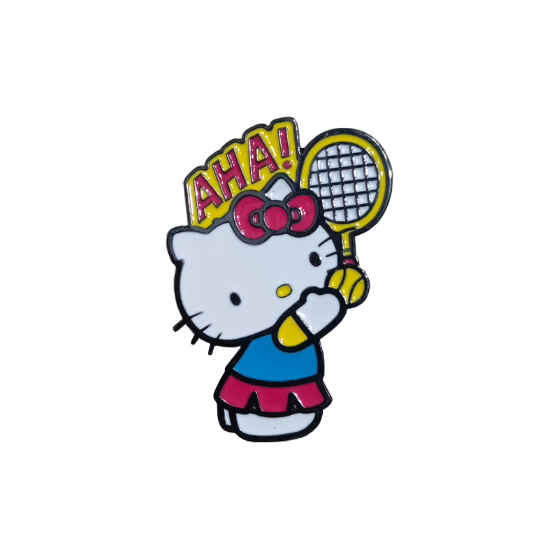 Pin Hello Kitty Tennis