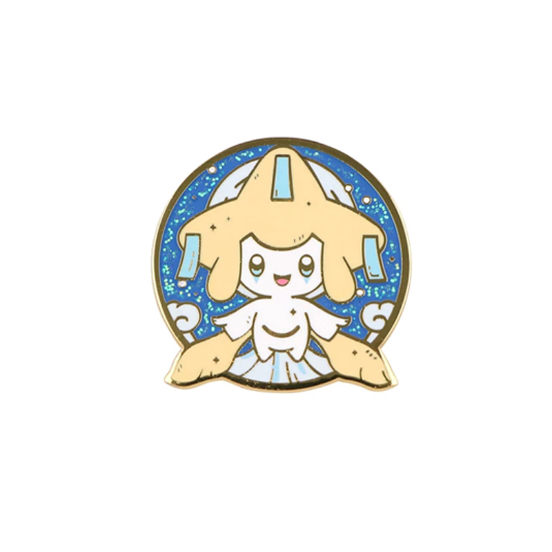 Pin Jirachi Glitter