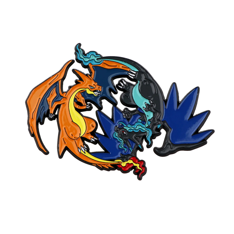 Pin Mega Charizard Y vs. Mega Charizard X