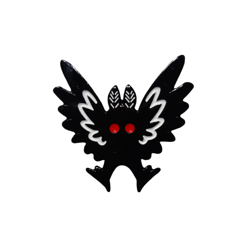 Pin Mothman Aterrizando