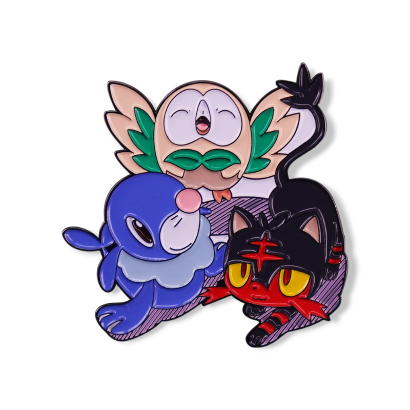 Pin Rowlet Litten Popplio