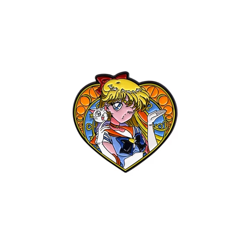 Pin Sailor Venus y Artemis Sailor Moon